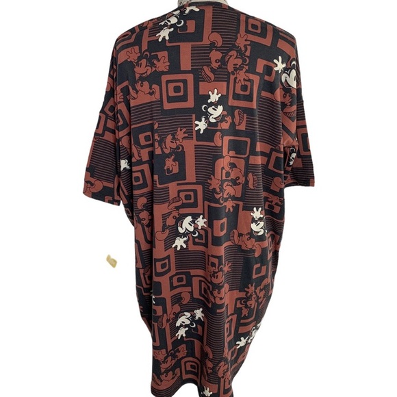 LuLaRoe Disney Mickey Mouse Hi low Blouse women’s small, oversized New With Tags - Picture 7 of 11